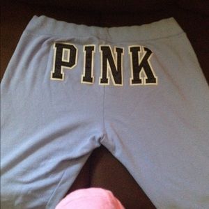 Purple Capri PINK sweatpants size large